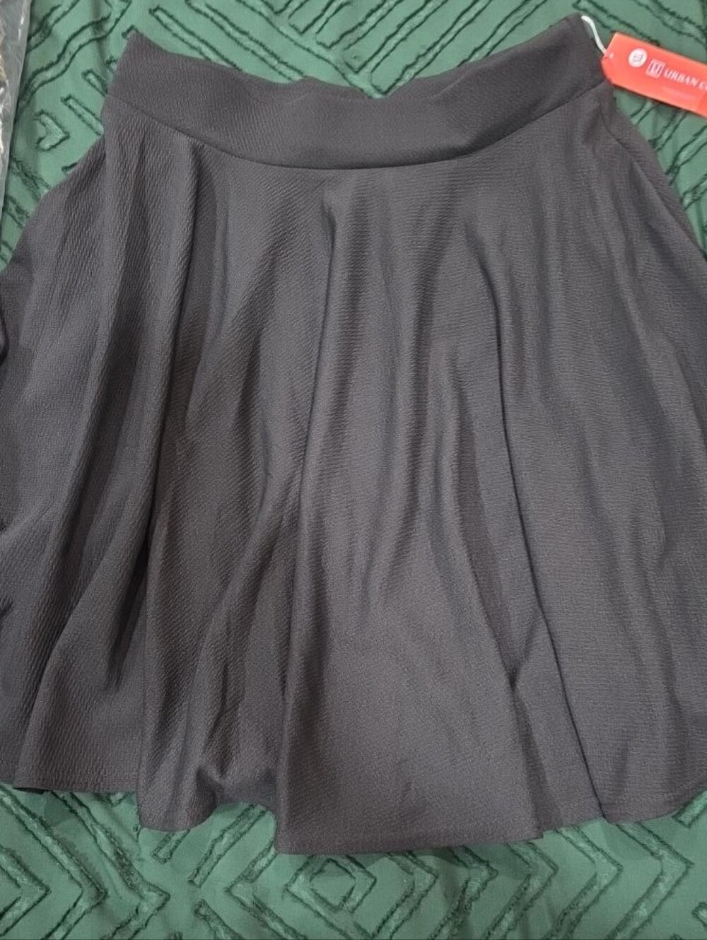 NWT Urban CoCo Black High Waist Flared Skater Skirt XL